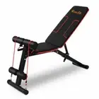 6 Adjustable levels backrest Weight Bench Double-stitch design 150kg capacity