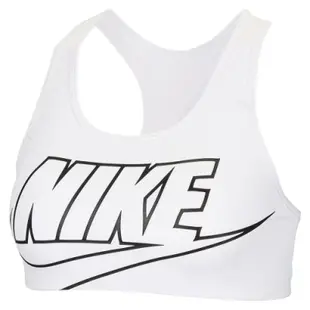 NIKE 運動內衣 中度支撐 女款 白 BV3644100 SWOOSH