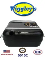 PLASTIC FUEL TANK MTS 0010C FOR 67 68 69 70 71 JEEP COMMANDO 14 GALLON REAR FILL (for: Jeep)