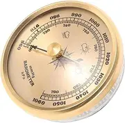 Indoor Barometer Air Pressure Gauge Dial Design Accurate Reading Multi-use Home Tool