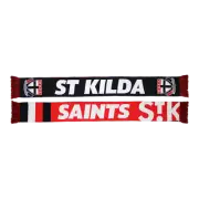 St Kilda Saints AFL Burley Sekem Defender Scarf! BNWT!
