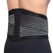 Adjustable Pain Relief Back Support Brace Belt Double Pull Lumbar Support