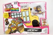 Tech Deck SK8 Crew, Ultra SK8 Bus, Tranforms Into Ramps With Skate Figure. NEW