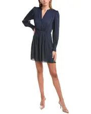 ba&sh Hammered Satin Mini Dress