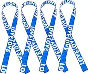 Mipcase 4pcs Boys and Girls Bike Helmet Streamers Ribbons for Decoration Fun Attractive Helmet Accessories for Easy to Install for and Scooters
