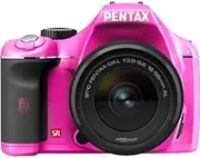 PENTAX DSLR K-x Lens Kit Pink/Black 026
