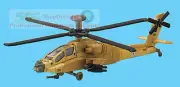 Attack Helicopter #6 AH-64D APACHE LONGBOW Israel Army Model 1:144 AH-64_6