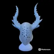 Warhammer Inspired Chaos Warrior 3D Printed Cosplay Helmet Fully Wearable