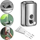 Wall Mounted Stainless Steel Hand Soap Dispenser Bathroom Liquid Soap Dispenser
