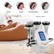 Portable Mini Newest 4 Heads 4in1 Face Body Machine Beauty Massager Skin Care