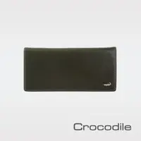 在飛比找PChome24h購物優惠-Crocodile 自然摔紋真皮長夾 0203-1107