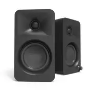 Kanto ORA 100W Powered Reference Desktop Computer Speakers with Bluetooth 5.0 Black