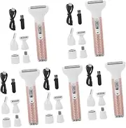 TOVINANNA 5 Sets Eyebrow Nose Hair Shaver Multi-function Trimmer Portable Dehairing Device