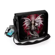Anne Stokes - Valour - Gothic Warrior Angel Messenger Bag