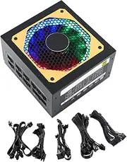 850W LED Colorful Quiet Fan 24Pin 12V Desktop Electronic-Sport Video Game Computer Power Supply Full Modularity Cooling Fan