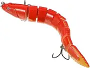 JOINPAYA 1pc Abs Fishing Lure Swimbait Tackle for Freshwater Seawater Durable Artificial Bait for Easy Fish Catching Compact Design for Convenient Storage