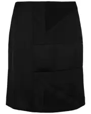 Burberry Silk-Lined Mohair & Wool-Blend Skirt