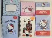 Hello Kitty Notebook & Desk Pad, Composition & Spiral Notebooks, 6 item LOT