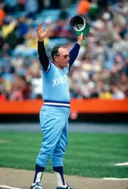 Manager Jim Frey Of The Kansas City Royals 1980 Baseball Photo 17