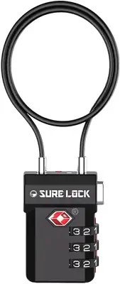 TSA Approved Luggage Locks, Open Alert, Easy Read Dials, Travel Luggage Locks...
