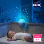 【CHICCO】NEXT 2 ME專用星星投射晚安熊-粉藍