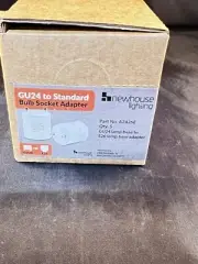 GU24 to Standard Bulb Socket Adapter