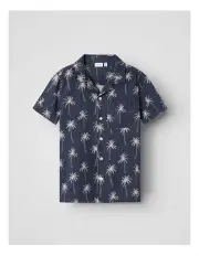 [Name It] Ferane Printed Shirt in Blue
