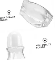 EPIGEIST 5pcs Portable Essential Oil Bottle Refillable Roll Bottles for Home Use Travel Aromatherapy Leakproof Design Compact for Easy Carrying