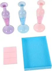 Ipetboom Versatile Art Painting Assistants Dot Pen and Rhinestone Picker Tool Kit
