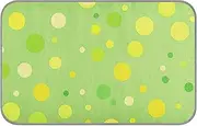 Polka Dot Billiard Green Summer Cooling pad for Dog Self Cooling cat Blankets for Indoor Cats for Kittens Travel Non Slip Manta refrescante para perro M