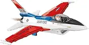 COBI Armed Forces Lockheed Martin F-16® (YF-16) First Flight 1974-375 Elements, 1:48 Scale, Historically Accurate, Licensed Design, Red, Male, Adults and Older Children