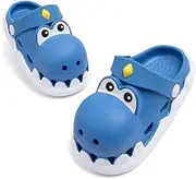 [Meckior] Toddler Little Girls Boys Clogs Cute Cartoon Garden Water Sandals Lightweight Slip-on Slides Slippers Children Kids Indoor Outdoor Summer Pool Beach Shoes(Toddler/Little Kid)