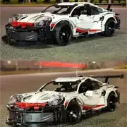 911RSR Racing Car Building Blocks Kit – Compatible, Drift Model Toy