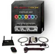 RGB Multi Color LED Halo kit with Wifi App for 05-10 Chrysler 300C Fog Lights (for: Chrysler)