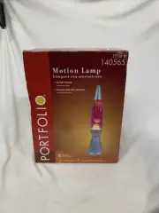 Portfolio Bullet Motion Lava Lamp #140565 - Brand New - 18” Tall