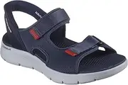 [Skechers] Men's Go Walk Flex Sandal Easy Entry Sports Sandals