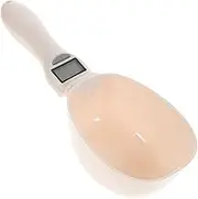 1Pc Portable Multifunctional Measuring Spoon for Pet Food Electric Scale Integration Long Handle Design Easy to Carry Essential for Accurate Pet Feeding