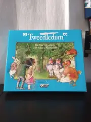 1988 TWEEDLEDUM Alice In Wonderland Board Game, Vintage, OUT OF PRINT, Unused
