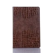 MCC For Samsung Galaxy Tab A7 10.4" 2020 T500 T505 Croc-style Case Cover A 7 [Brown]