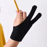 1/2pc Tablet Artist Professional Graphic Sketch Drawing Writing Two Finger Glove