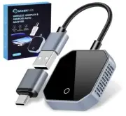 Dual System Adapter, Wireless CarPlay Adapter for Apple and Andriod