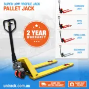 Brand New Pallet Jack Truck, 2500kg 2.5 Ton Hand Load Wheel - 2 Yr Warranty VIC