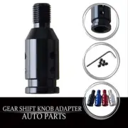 SHIFT KNOB ADAPTER UNIVERSAL FOR MT MANUAL SHORT THROW GEAR HEAD SHIFTER BLACK (for: Nissan)