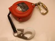 New MILLER MP20P/20Ft Red Self Retract 400LB Lifeline 20' Wire 3/16" Dia (D22)