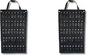 Binxind 2X Versatile Roll-Up Key Storage Box, Weatherproof Portable Storage Box, Holds 40 Keys, Security Hook, for Home Office