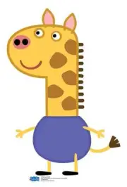 Gerald Giraffe from Peppa Pig Cardboard Cutout / Standee / Stand up - Party fun