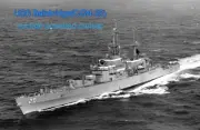 3D print kit 1/700 USS Bainbridge (CGN-25)nuclear-powered guided missile cruiser