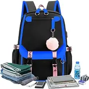 [Generic] Fashion Backpack for Women,Women Work Pack Large Capacity Shoulder Bag | Stylish Ladies Daypack School Knapsack for Children Students Adults