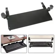 Large Clamp On Keyboard Tray Under Desk Comfort Keyboard Drawer Platform