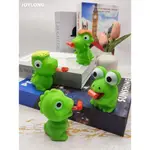 日本 慢 回彈 粘粘包 創意 吐舌頭 青蛙 哨 發聲 玩具 小學生 解壓 發洩 恐龍